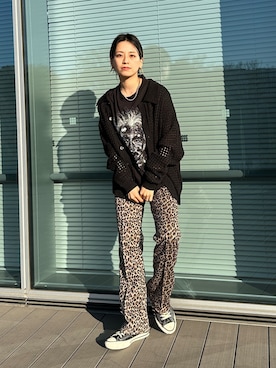 「BEAMS（ビームス）のアイテム（カーディガン/ボレロ）」を使った、Heg.さん（レディース・159cm）の春コーディネート