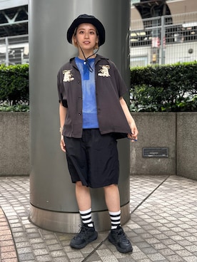 Heg.さん（レディース・159cm）の春コーディネート