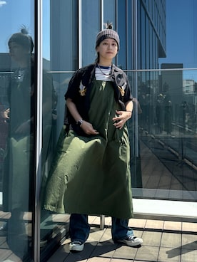 「BEAMS BOY（ビームスボーイ）のアイテム」を使った、Heg.さん（骨格ストレート・レディース・159cm）の春コーディネート