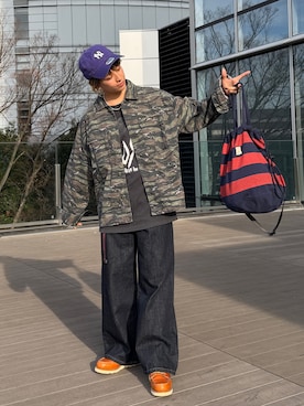 Heg.さん（レディース・159cm）の冬コーディネート