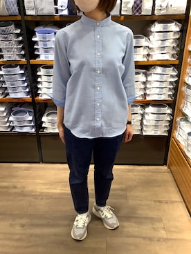 BRICK HOUSE シャツ工房 さっぽろ地下街ポールタウン店さん（レディース・153cm）の春コーディネート