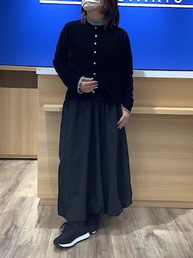 BRICK HOUSE シャツ工房 さっぽろ地下街ポールタウン店さん（レディース・155cm）の冬コーディネート