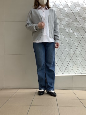 BRICK HOUSE シャツ工房 さっぽろ地下街ポールタウン店さん（レディース・157cm）の春コーディネート