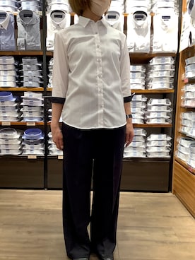 BRICK HOUSE シャツ工房 さっぽろ地下街ポールタウン店さん(レディース・153cm)の夏コーディネート