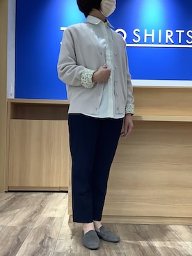 BRICK HOUSE シャツ工房 さっぽろ地下街ポールタウン店さん(レディース・153cm)の冬コーディネート