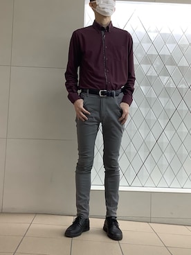 BRICK HOUSE シャツ工房 さっぽろ地下街ポールタウン店さん（メンズ・171cm）の春コーディネート