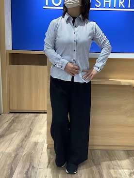 BRICK HOUSE シャツ工房 さっぽろ地下街ポールタウン店さんのコーディネート