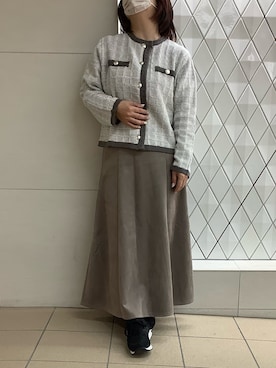 BRICK HOUSE シャツ工房 さっぽろ地下街ポールタウン店さん（レディース・155cm）の冬コーディネート