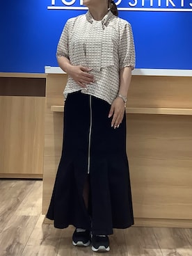 BRICK HOUSE シャツ工房 さっぽろ地下街ポールタウン店さんのコーディネート