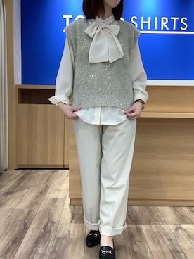 BRICK HOUSE シャツ工房 さっぽろ地下街ポールタウン店さんのコーディネート