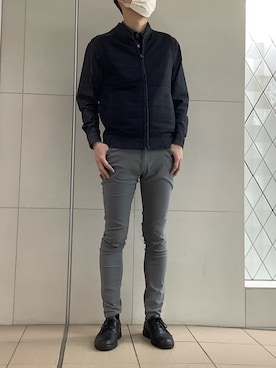 BRICK HOUSE シャツ工房 さっぽろ地下街ポールタウン店さん（メンズ・171cm）の冬コーディネート