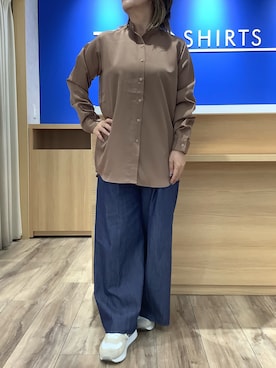 BRICK HOUSE シャツ工房 さっぽろ地下街ポールタウン店さんのコーディネート