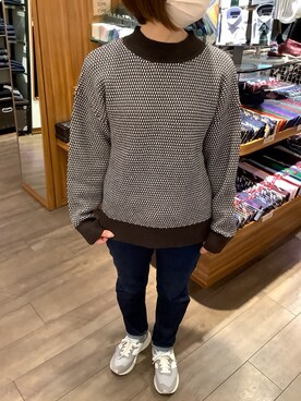 BRICK HOUSE シャツ工房 さっぽろ地下街ポールタウン店さん（レディース・153cm）の冬コーディネート