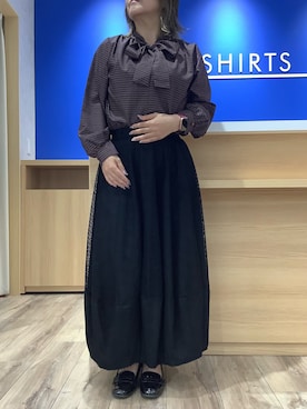 BRICK HOUSE シャツ工房 さっぽろ地下街ポールタウン店さんのコーディネート