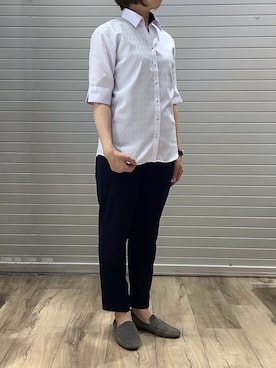 BRICK HOUSE シャツ工房 さっぽろ地下街ポールタウン店さんのコーディネート