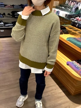 BRICK HOUSE シャツ工房 さっぽろ地下街ポールタウン店さん（レディース・153cm）の冬コーディネート