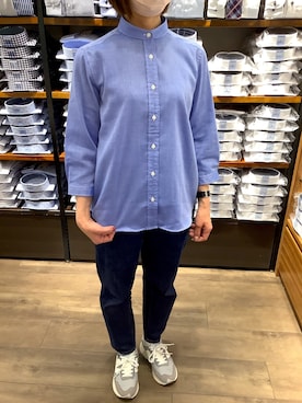 BRICK HOUSE シャツ工房 さっぽろ地下街ポールタウン店さん（レディース・153cm）の春コーディネート