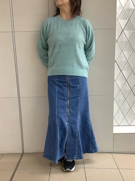 BRICK HOUSE シャツ工房 さっぽろ地下街ポールタウン店さん（レディース・155cm）の冬コーディネート