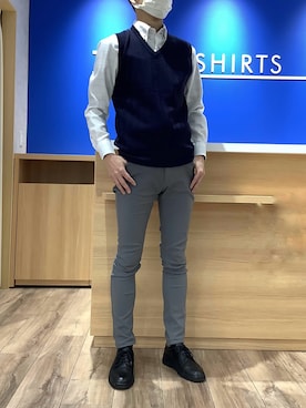 BRICK HOUSE シャツ工房 さっぽろ地下街ポールタウン店さんのコーディネート