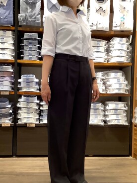 BRICK HOUSE シャツ工房 さっぽろ地下街ポールタウン店さん(レディース・153cm)の夏コーディネート