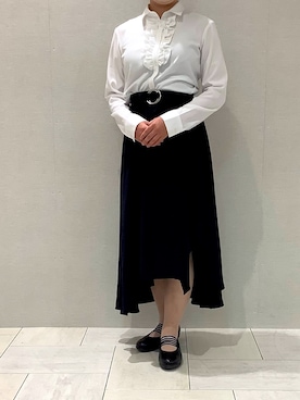 BRICK HOUSE シャツ工房 広島アルパーク店さん（レディース・160cm）の秋コーディネート