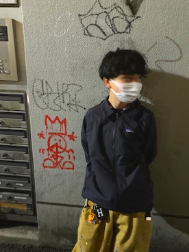 「HUF（ハフ）のアイテム（その他）」を使った、issei0719さん（メンズ・160cm）の春コーディネート