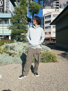 「プルオーバーパーカー」｜Da-yaさん（メンズ・176cm）の秋コーディネート