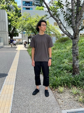 「narifuri（ナリフリ）のアイテム」を使った、Da-yaさん（メンズ・176cm）の夏コーディネート