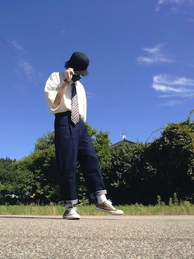 itinaさん（メンズ・175cm）の夏コーディネート