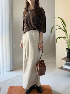 haru_lepsimさん（レディース・173cm）の夏コーディネート
