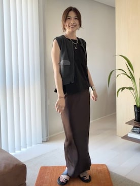 haru_lepsimさん(レディース・173cm)の夏コーディネート