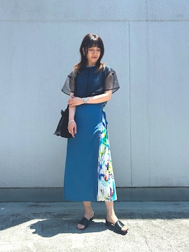 SHIORIさん（レディース・170cm）の夏コーディネート
