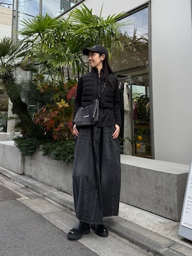 「サイドゴアブーツ」｜SHIORIさん（レディース・170cm）の秋コーディネート