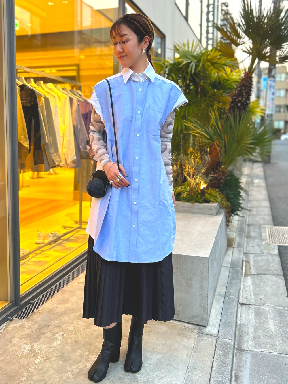 YOHEI OHNOトップス Donut Wide Neck Tee トップス｜長袖