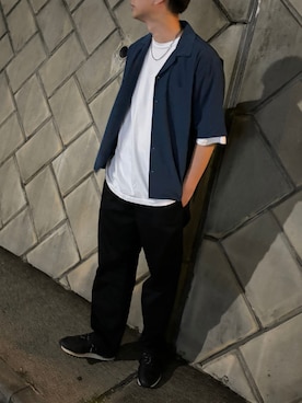 rikさん（メンズ・178cm）の夏コーディネート