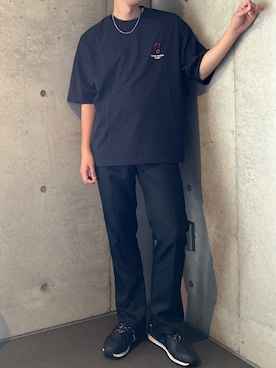 「WEGO（ウィゴー）のアイテム（スラックス）」を使った、rikさん（メンズ・178cm）の夏コーディネート