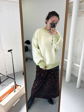 「スカートコーデ」｜MIKOさん（レディース・155cm）の秋コーディネート