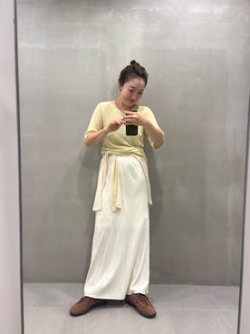 「KBF（ケイビーエフ）のアイテム」を使った、MIKOさん（レディース・155cm）の秋コーディネート