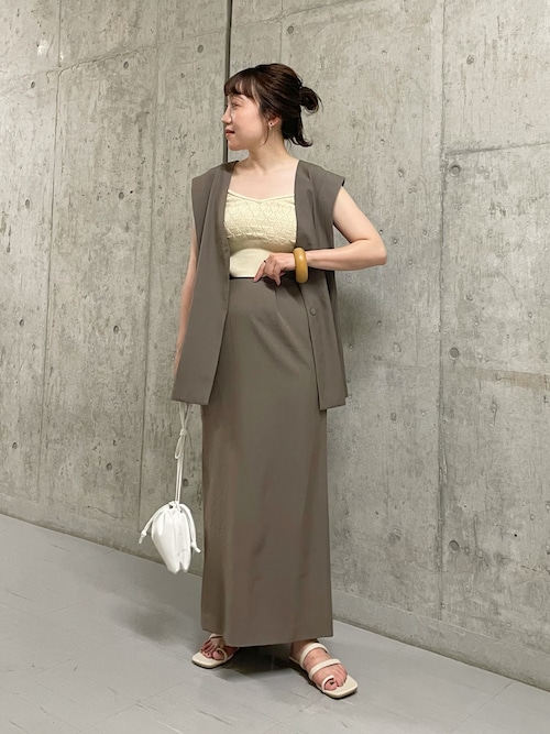 本物の ニットキャミソール Kbf キャミソール