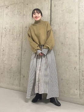 MIKOさん(レディース・155cm)の冬コーディネート