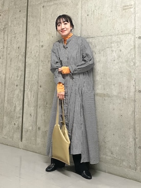 MIKOさん（レディース・155cm）の冬コーディネート