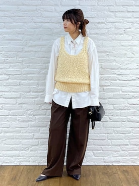 shimoさん（レディース・161cm）の秋コーディネート