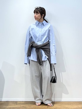 「アイテム（スウェット）」を使った、shimoさん（レディース・161cm・30代）の秋コーディネート
