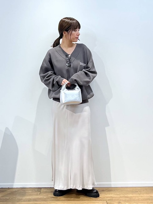 J.J. Mercer】＜別注＞ロゴVネックプルオーバー BABYLONE バビロン