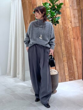 shimoさん(レディース・161cm)の冬コーディネート