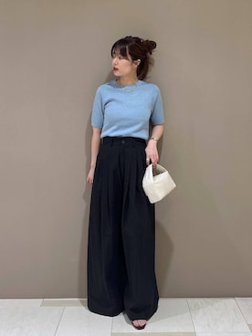 「NINA&JULES（ニナエジュール）のアイテム」を使った、shimoさん（レディース・161cm）の夏コーディネート