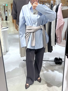 「骨格ウェーブ」｜shimoさん（レディース・161cm・30代）の秋コーディネート