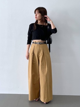 「Tony Bianco（トニービアンコ）のアイテム」を使った、shimoさん（レディース・161cm）の春コーディネート