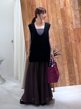 「アイテム（サンダル）」を使った、shimoさん（レディース・161cm・30代）の夏コーディネート
