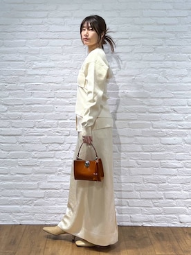 shimoさん（レディース・161cm）の冬コーディネート